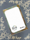 Personalized Flawless My Dear, Notepad Stationery