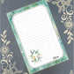 Personalized Cross, Religious, Notepad Stationery