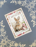 Easter Bunny Greeting Card Bundle, 5x7 with Envelopes
