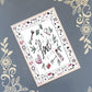 Valentine's Black & Pink Greeting Card Bundle