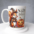 Happy Halloween Squirrel Mug or Tumbler