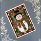 Christmas Snowman Greeting Card Bundle | 10 Pack with Envelopes