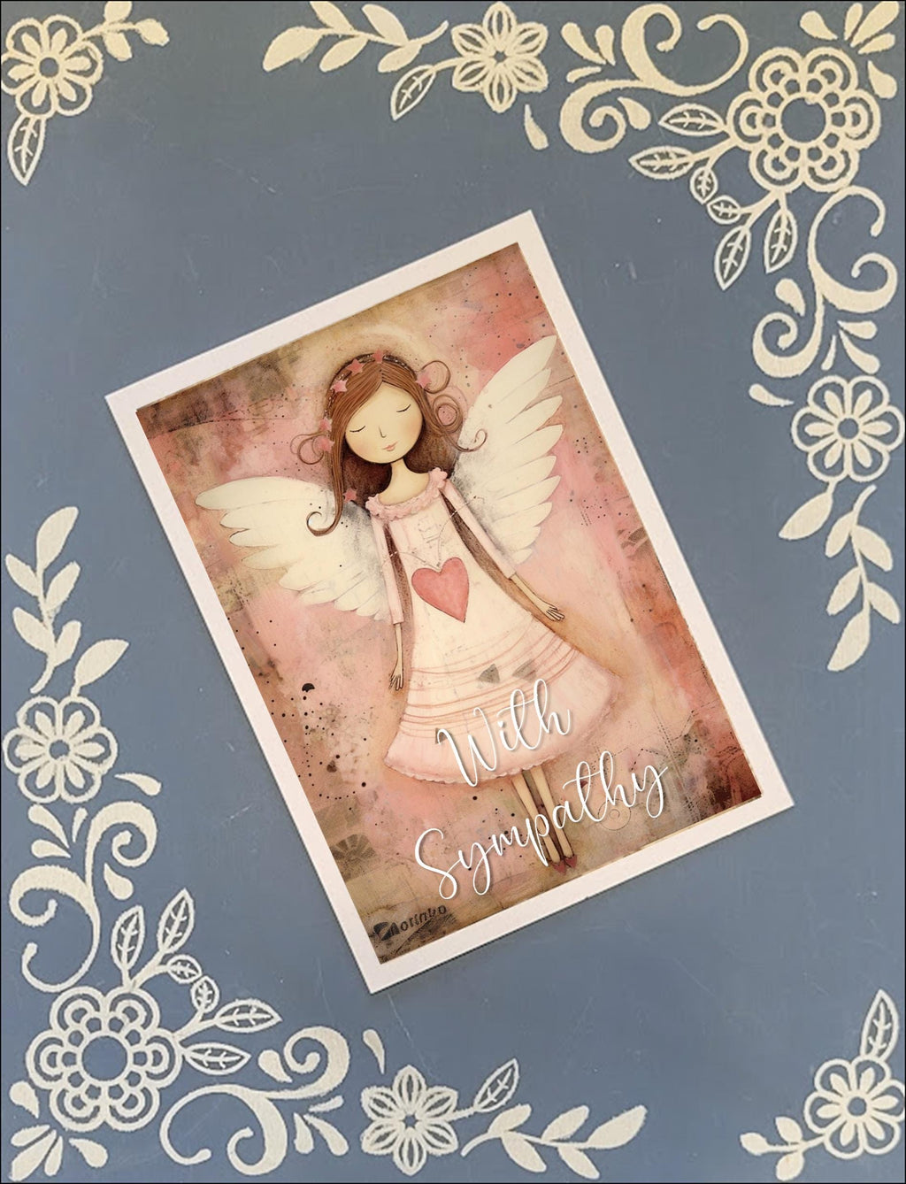 With Sympathy Greeting Card Bundle, 5x7 with Envelopes