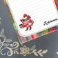 Personalized Fancy Chicken with Coffee, Notepad Stationery
