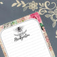 Personalized Bee, Literary Regency Era, Notepad Stationery