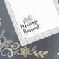 Personalized Massage Therapist, Candle, Notepad Stationery