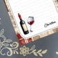 Personalized Wine, Is it wine o'clock yet?, Notepad Stationery