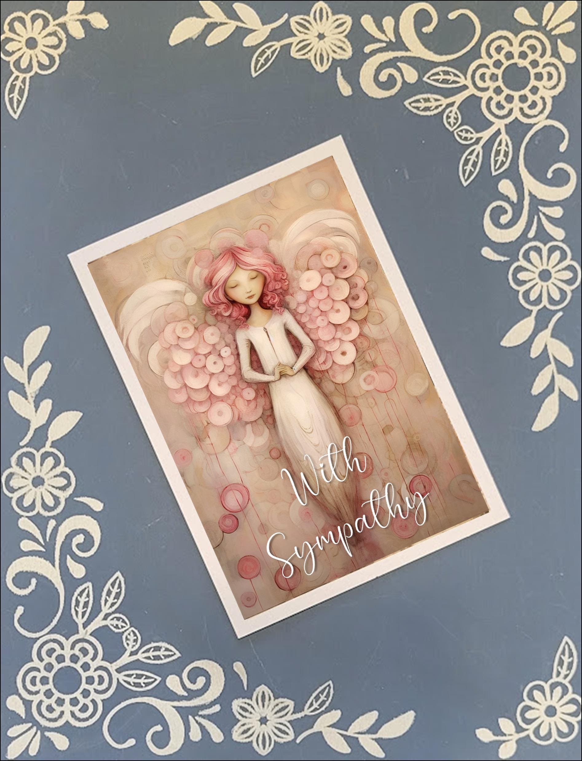 With Sympathy Greeting Card Bundle, 5x7 with Envelopes