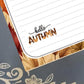 Personalized Hello Autumn Fall Notepad Stationery