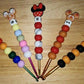 Personalized Ergonomic Crochet Hook | Custom Beaded Craft Tool