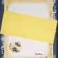 Personalized Bee & Sunflower Stationery Kit | Pen Pal Letter Set