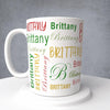 Christmas Name, Mug or Tumbler