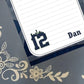 Personalized Seahawks Football, 12's, Seattle, Notepad Stationery