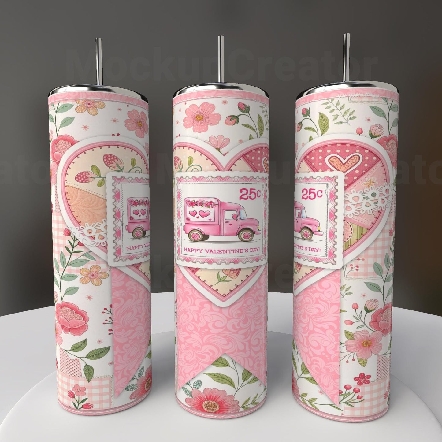 Valentine 25 cent Stamp Mug or Tumbler