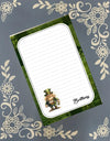 Personalized St. Patrick's Day, Leprechaun, Notepad Stationery