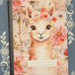 Llama, Pretty Llama, Covered Notebook