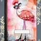 Flamingo 2, Covered Notebook Gift