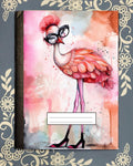 Flamingo 2, Covered Notebook Gift