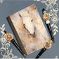 Horse, white, Covered Notebook