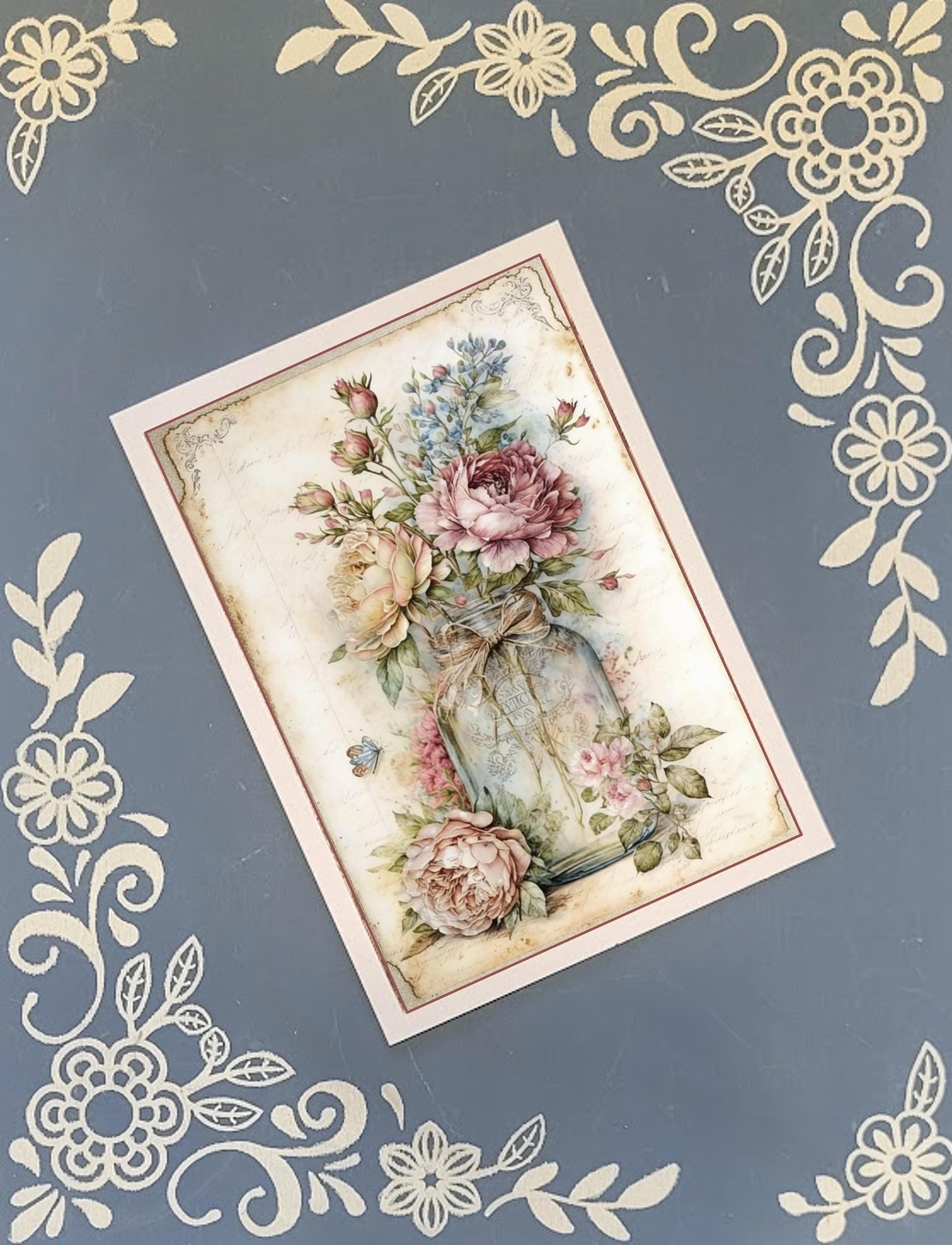 Flowers, Greeting Card Bundle, 5x7 with Envelopes