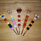 Personalized Ergonomic Crochet Hook | Custom Beaded Craft Tool