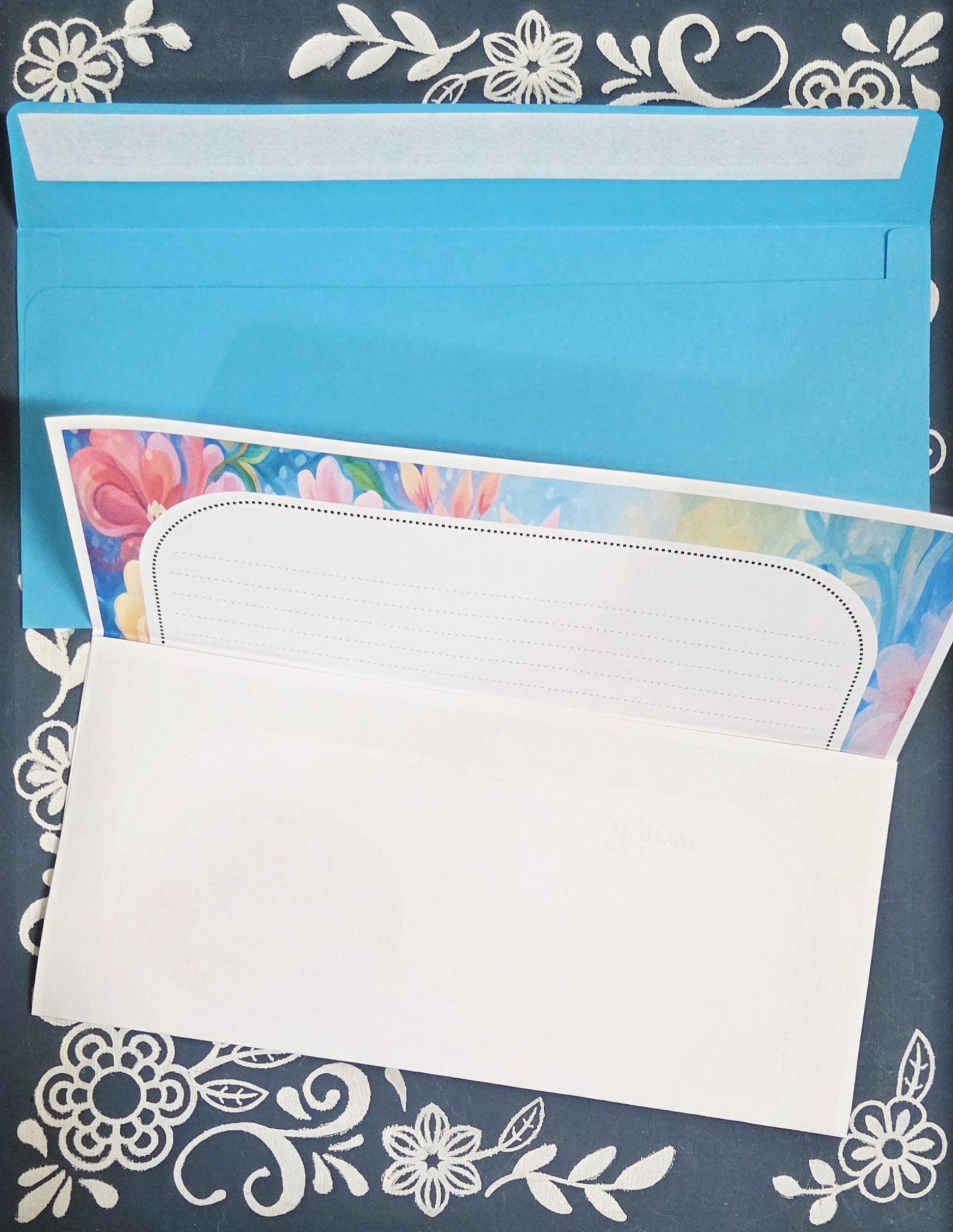 Personalized Peacock, Stationery Kit, Letter Writing Set, Snail Mail, Pen Pal