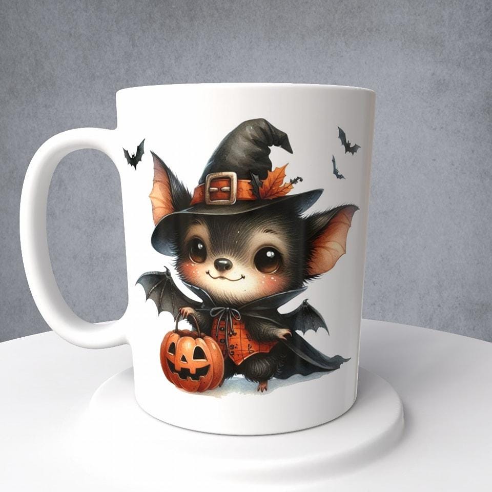 Halloween Little Bat Mug or Tumbler