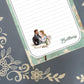 Personalized Daphne & Simon, Notepad Stationery