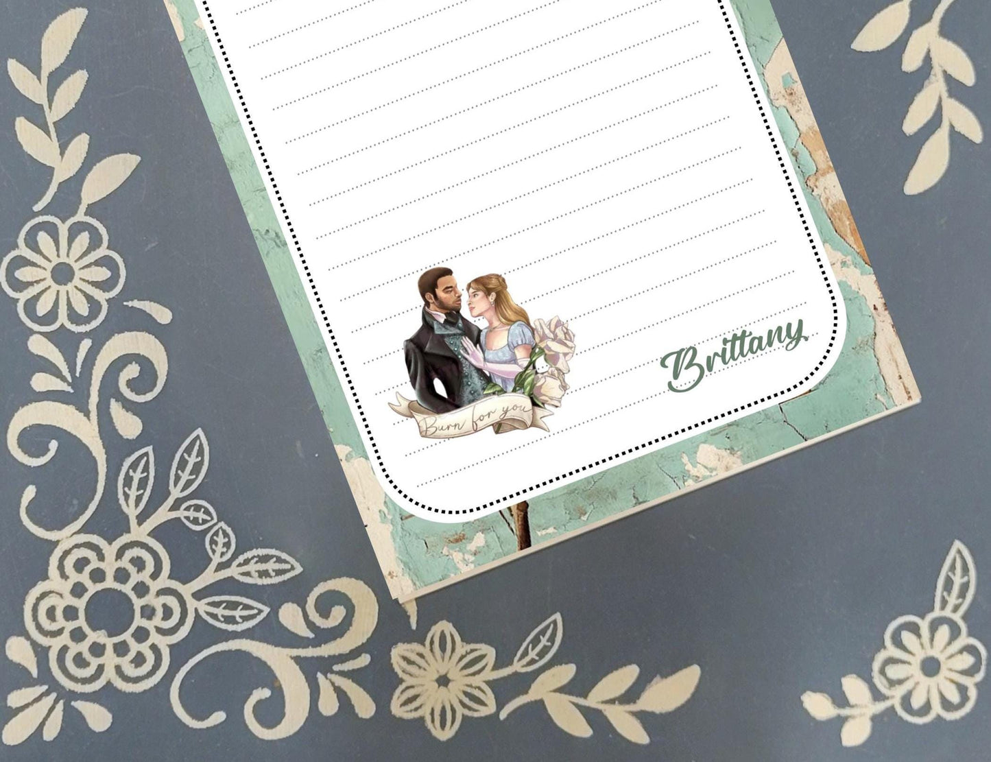 Personalized Daphne & Simon, Notepad Stationery