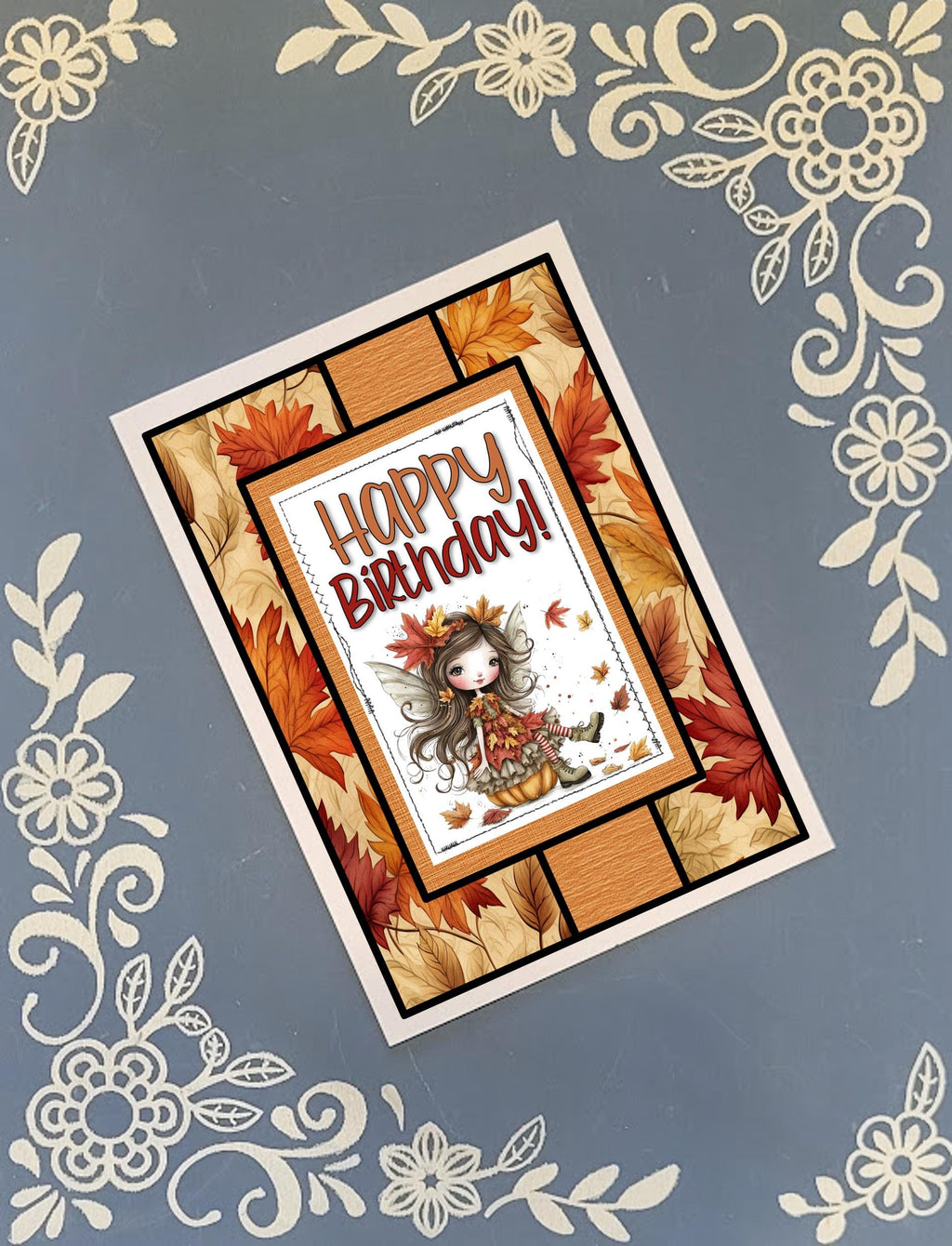 Fall, Autumn, Halloween Greeting Card Bundle, 5x7 with Envelopes