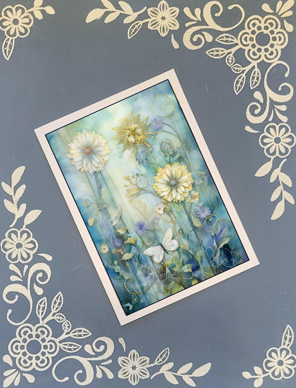 Flowers, Greeting Card Bundle, 5x7 with Envelopes