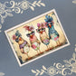 Fancy Chickens, Greeting Card Bundle, 5x7 with Envelopes
