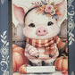 Pig, Fall Pig 1 Covered Notebook