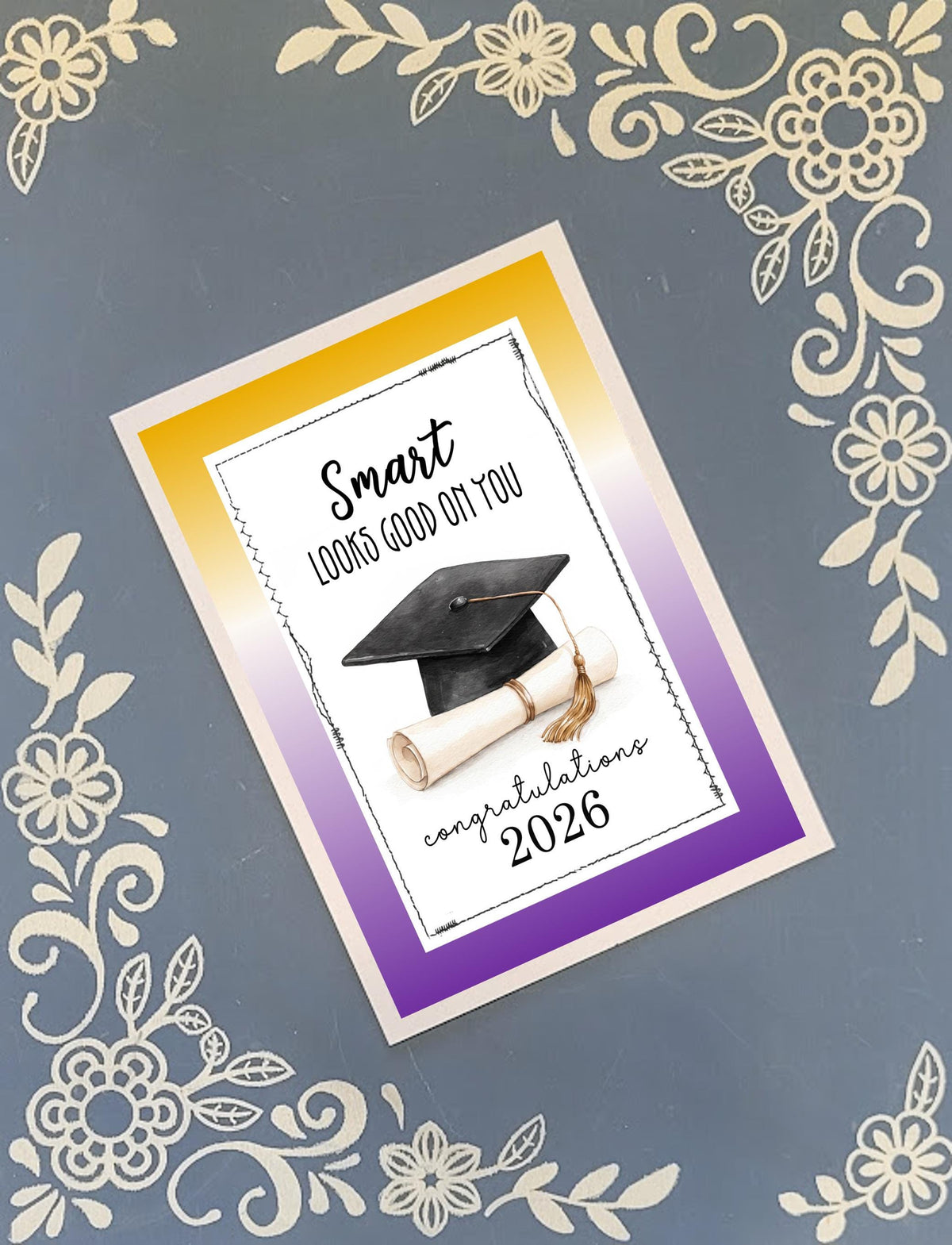 Personalized Custom Graduation Gift Set: A 5-Piece Complete Stationery Collection