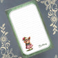 Personalized Pig, smart girl pig, Notepad Stationery