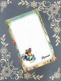 Personalized Chicken at the Beach, Notepad Stationery