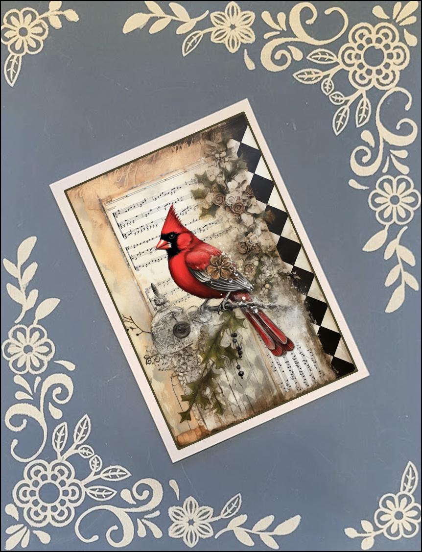 Cardinals, Greeting Card Bundle, 5x7 with Envelopes