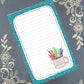 Personalized Teacher #3, Notepad Stationery