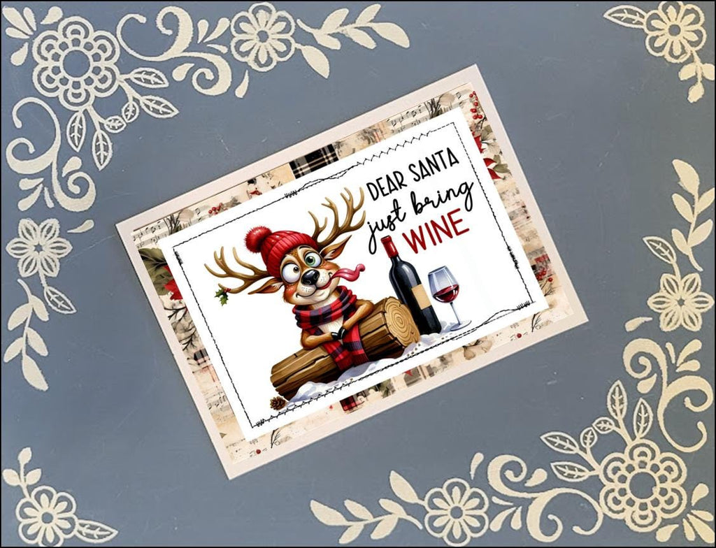 Christmas, Funny, Greeting Card Bundle, 5x7 with Envelopes