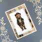 Bear Masculine Greeting Card Bundle – 10 Rugged Cards with Envelopes