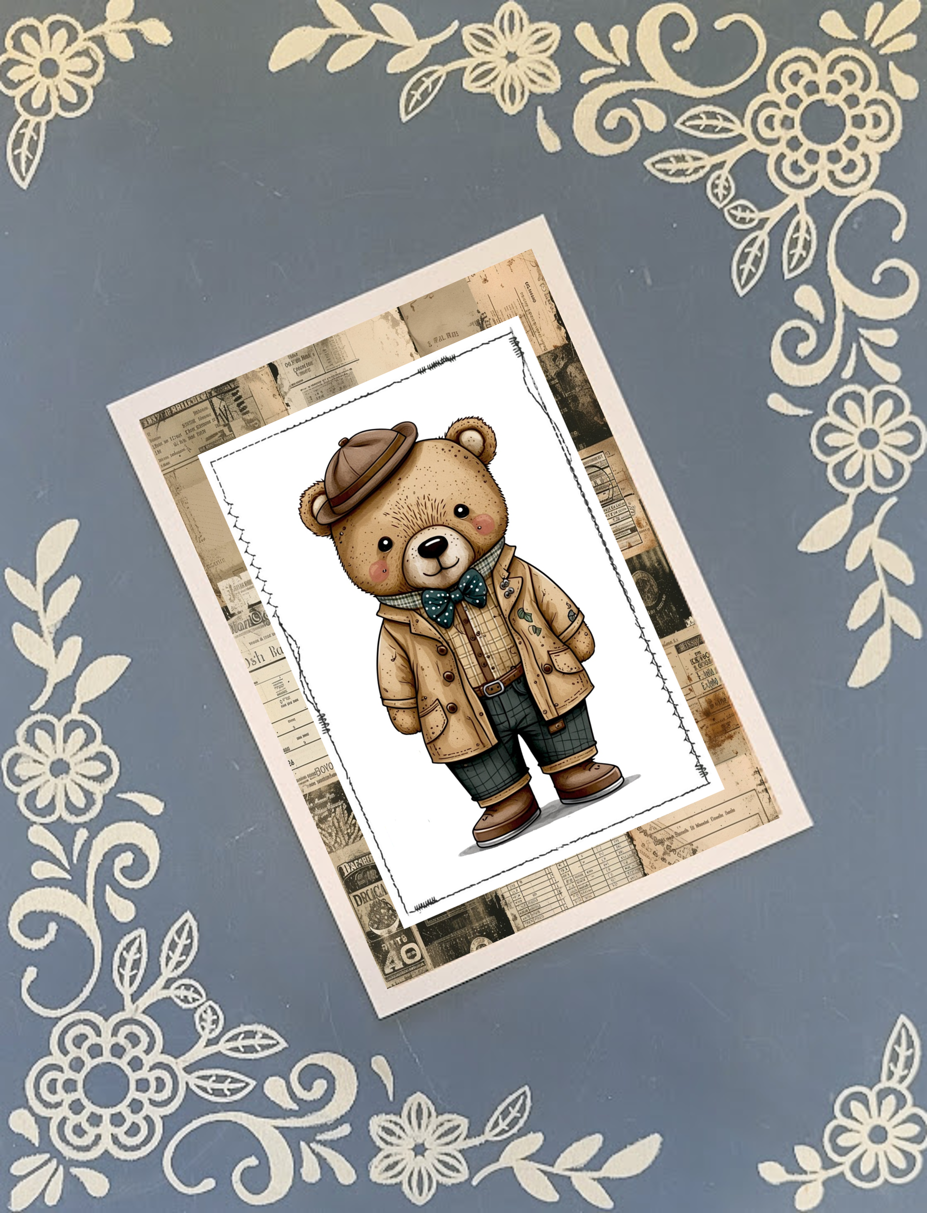 Bear Masculine Greeting Card Bundle (10-Pack with Envelopes) – Mrs. B's Stationery & Gift Shop
