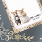 Personalized Wedding Mice Notepad Stationery