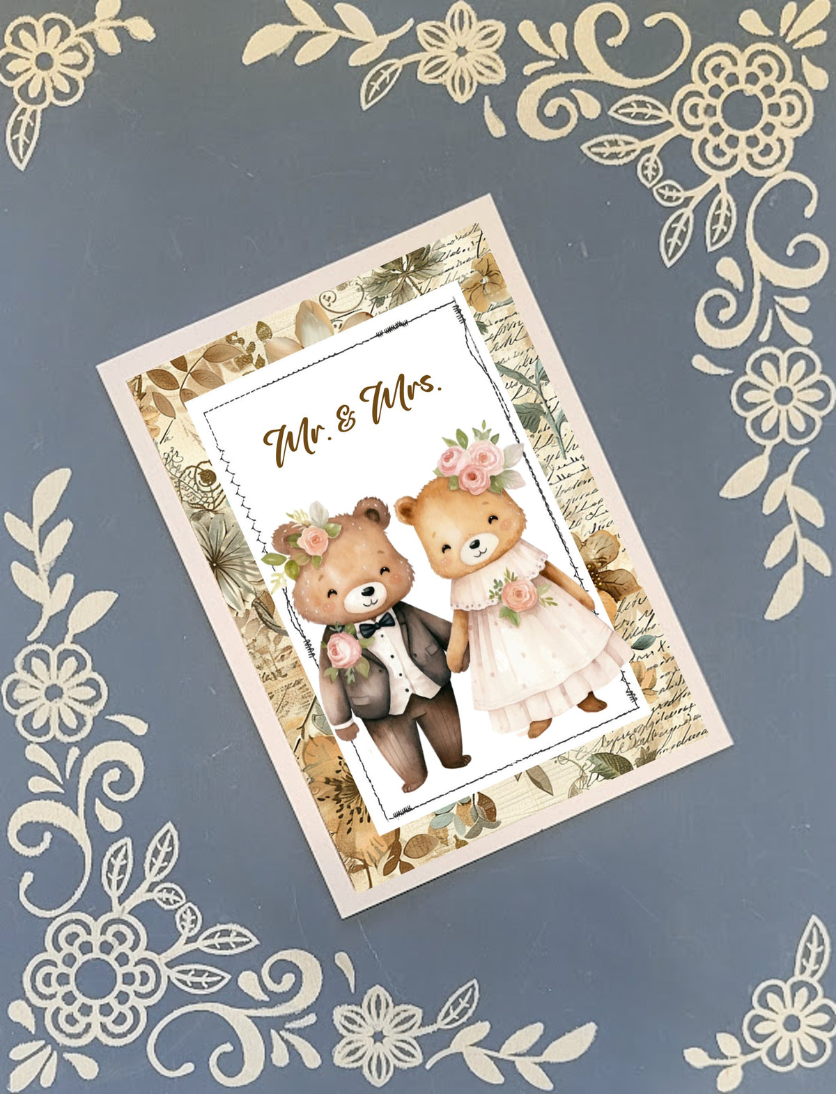 Wedding Animals 2 Personalizable, Greeting Card Bundle