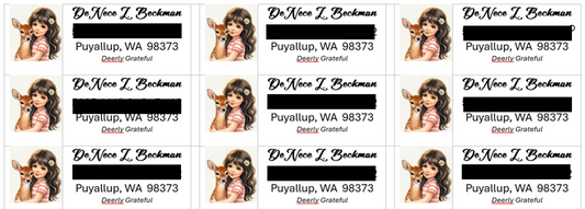 Custom Address Mailing Labels