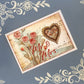 Love Hearts, Wedding, Valentine's, Anniversary, Personalizable, Greeting Card Bundle