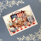Patriotic USA Flag Greeting Card Bundle – 10 Premium Cards with Envelopes