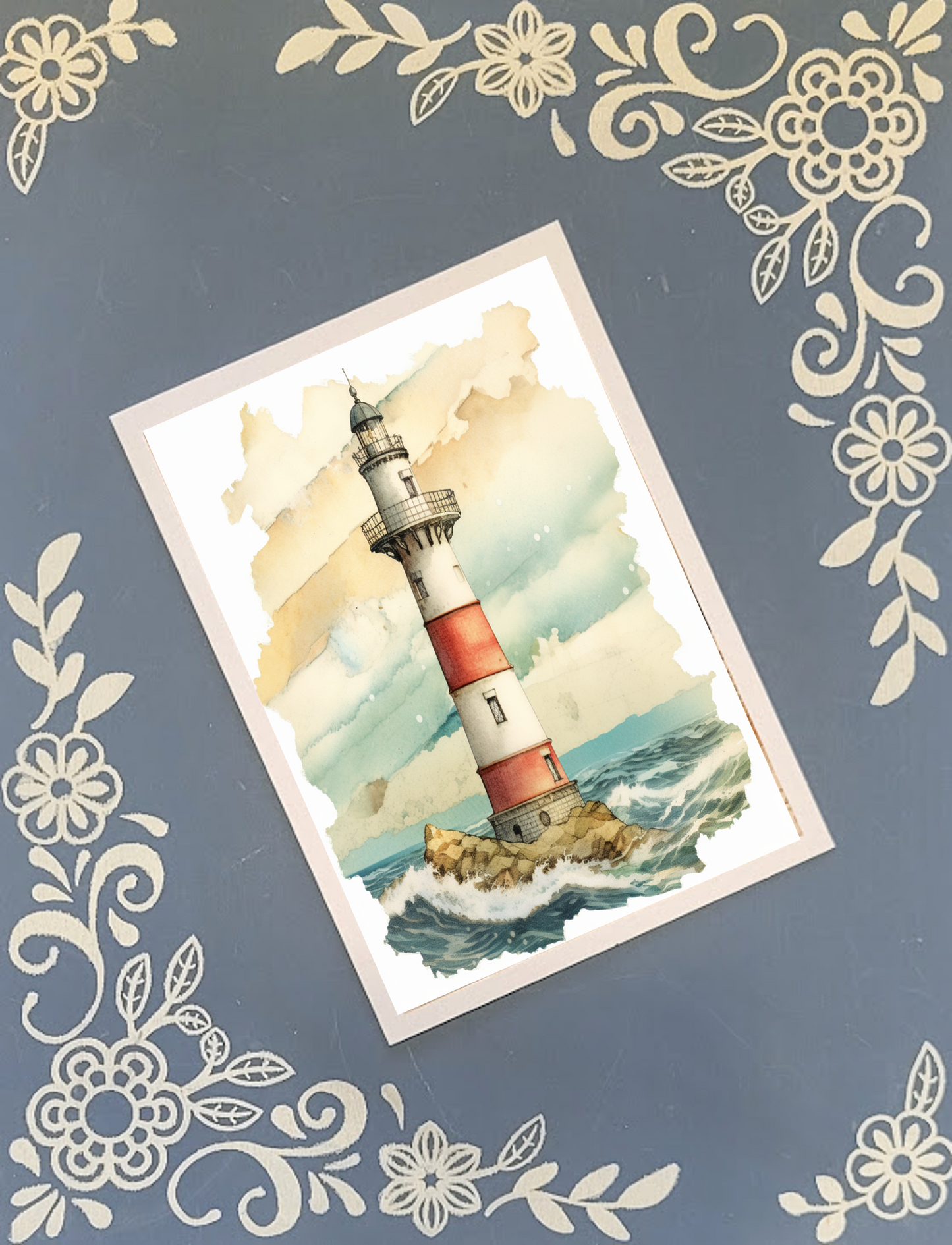 Masculine Art Greeting Card Bundle – 10 Modern Cards with Envelopes