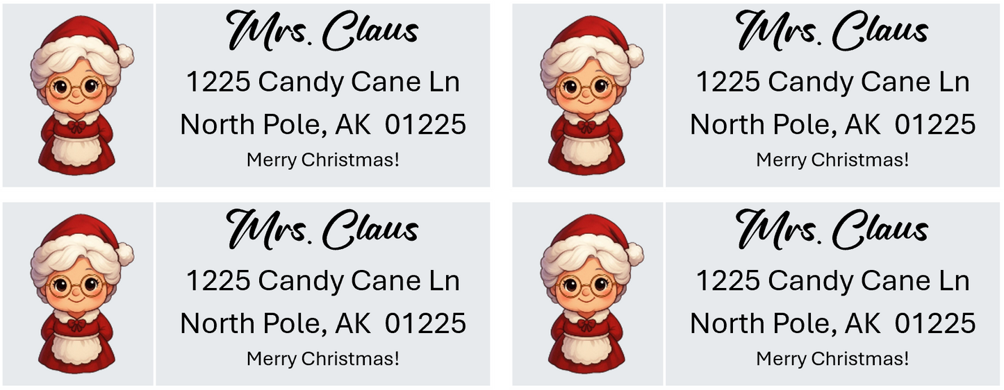Custom Address Mailing Labels