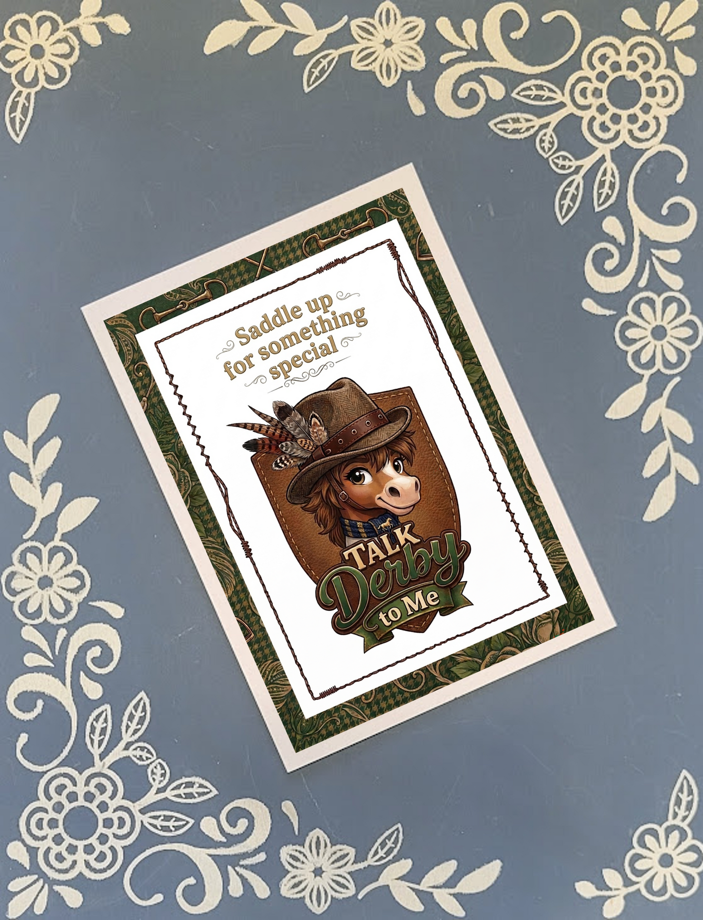 Kentucky Derby Greeting Card Bundle – 10 Premium Cards with Envelopes