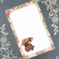 Personalized Kentucky Derby Pink Notepad Stationery
